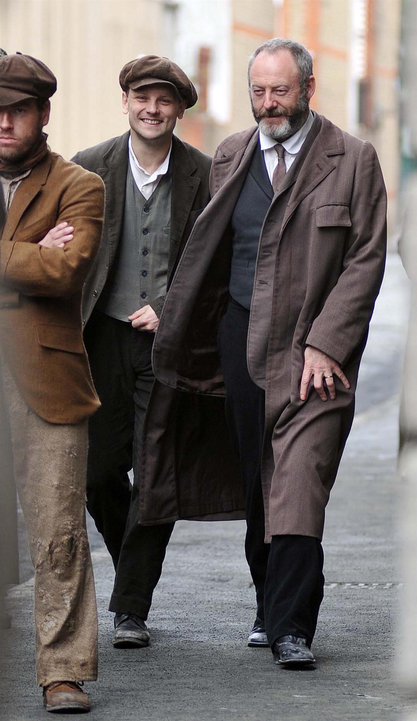 Liam Cunningham on the TV set of 'Titanic: Blood and Steel' | Picture 99845